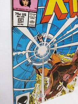 1 Uncanny X-men #221 NM+ range 1st Mr Sinister Wolverine Havok Marvel Key Comic