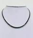 15ct Round Cut Lab-created Diamond Men's Tennis Necklace 14k White Gold Plated