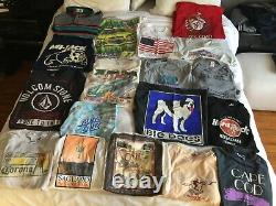 19 Lot Vintage Graphic T Shirt Bundle Men Range Men S 3XL Lot 80's 90's Y2K