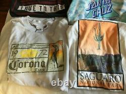 19 Lot Vintage Graphic T Shirt Bundle Men Range Men S 3XL Lot 80's 90's Y2K