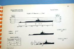 1942 SILHOUETTE and RANGE CARDS of JAPANESE MEN-OF-WAR MANUAL, Naval Intelligence