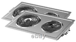 2 Pack JEA7000ADSA Coil Cartridge for Jenn-Air Cooktop Range Burner Replacement 2 Pack JEA7000ADSA Coil Cartridge for Jenn-Air Cooktop Range Burner Replacement