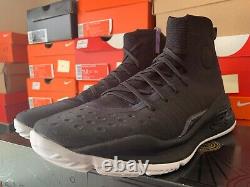 2018 Under Armour Curry 4 IV More Range Size 13 Black Stealth Grey 1298306-014
