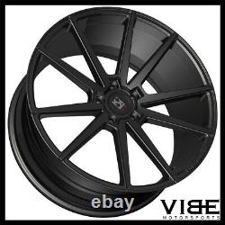 24 Koko Kuture Le Mans Black Concave Wheels Rims Fits Range Rover Hse Sport