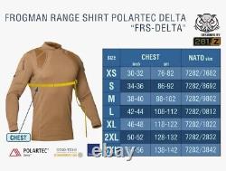 281Z FRS-Delta Range Shirt Polartec Frogman Line Charcoal XXL