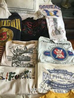 29 Lot Vintage Graphic T Shirt Bundle Men Range S 3XL Lot 80's 90's Y2K