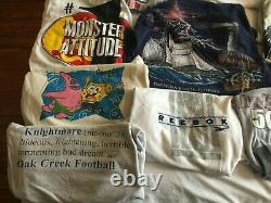 29 Lot Vintage Graphic T Shirt Bundle Men Range S 3XL Lot 80's 90's Y2K