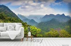 3D Mountain Range Wallpaper Wall Mural Removable Self-adhesive Sticker759