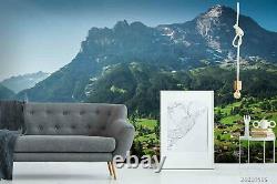 3D Rural Mountain Range Self-adhesive Removeable Wallpaper Wall Mural 2166