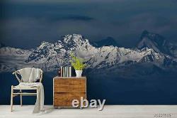 3D Snow Mountain Range Self-adhesive Removeable Wallpaper Wall Mural 2326
