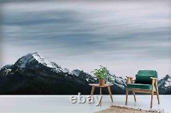 3D Snow Mountain Range Self-adhesive Removeable Wallpaper Wall Mural 909