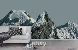3D Snow Mountain Range Wallpaper Wall Mural Removable Self-adhesive 184