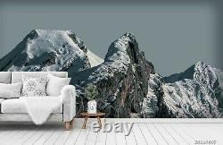 3D Snow Mountain Range Wallpaper Wall Mural Removable Self-adhesive 184