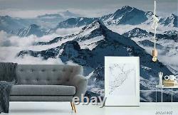 3D Snow Mountain Range Wallpaper Wall Mural Removable Self-adhesive 75