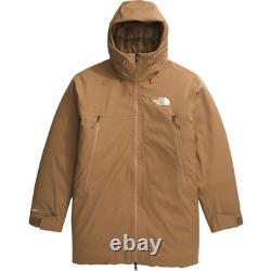 $400 The North Face Men's Mountain Range Down Parka Jacket Utility Brown Small