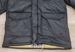 $450 NWT The North Face Men's 77 Brooks Range Parka Down Coat Black Tan Size XL