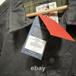 $450 Roark x Wrangler Out of Range Maverick Chore Coat Jacket Black XL Waxed Tin