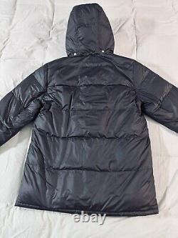 $450 The North Face 77 Brooks Range Parka Black Antelope Tan Mens NWT Coat Sz L