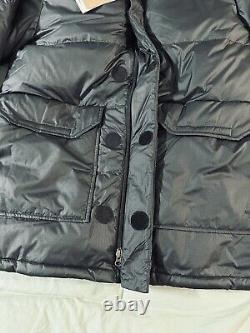 $450 The North Face 77 Brooks Range Parka Black Antelope Tan Mens NWT Coat Sz L