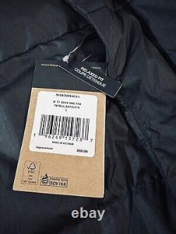 $450 The North Face 77 Brooks Range Parka Black Antelope Tan Mens NWT Coat Sz L