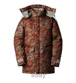 $460 The North Face Parka 77' Brooks Range Dark Oak Camo Puffer Hooded Jacket