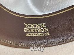 4X Vintage Antique Stetson Rugged Old West Cowboy Hat 7 Rodeo Open Range 56cm