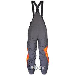 509 Range 5Tech Insulated Orange Men's Winter Snowmobile Bibs, 509-OIB-RAOR