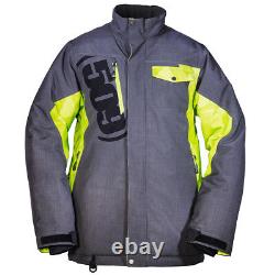 509T Range 5Tech Insulated Lime Men's Winter Snowmobile Jacket, 509-OIJ-RALI