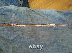 60's Range Roper jeans denim rockabilly distressed holes ragged Actual 34 x 31