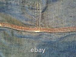 60's Range Roper jeans denim rockabilly distressed holes ragged Actual 34 x 31