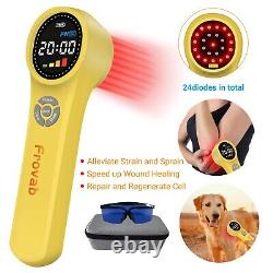 660/810/980nm Home Cold Laser Treatment, Frovab Red Light Therapy for Pain Relief