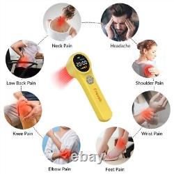 660/810/980nm Home Cold Laser Treatment, Frovab Red Light Therapy for Pain Relief