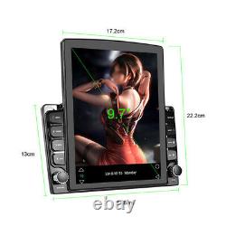 9.7HD 2.5D Vertical Screen Android 8.1 MP5 Player Car GPS Bluetooth Hands Free