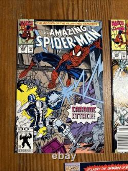 AMAZING SPIDER MAN #359 #360 #361 Marvel 1992 1st CARNAGE Cameo/App FN-NM Range