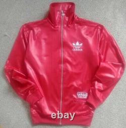Adidas Originals Range CHILE62 from 2010 wet look tracksuit top jacket