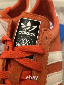 Adidas whalley SPZL UK 9.5 Eur 44 Orange CW Deadstock Super Rare Spezial Range