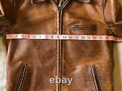 Aero Leather Premier Range Half Belt FQHH Horsehide 36 Small Jacket