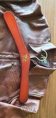 Aero Premier Range 1930s Half Belt horsehide jacket