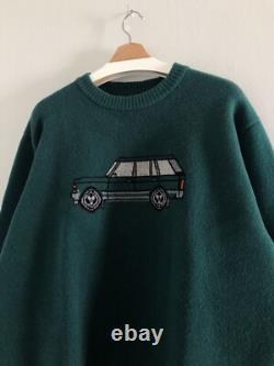 Aime Leon Dore FW19 Sport Utility Wool Sweater Range Rover XL