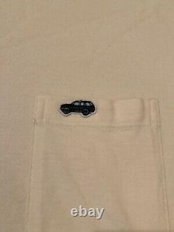 Aime Leon Dore Range Rover Jeep Car Pocket Tee Shirt Cream XXL
