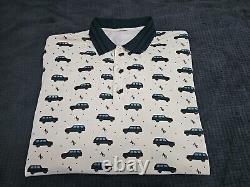 Aime Leon Dore Sport Utility Range Rover Cream Polo Men's SZ XL NEW