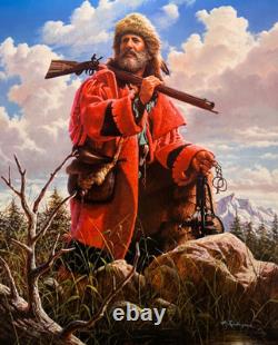 Alfredo Rodriguez Wyoming Trapper Signed And Numbered With Certificate