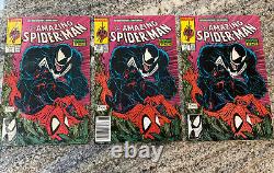 Amazing Spider-Man 316 Lot! (1) Newsstand (2) Reg VF Range Not NM 300 361