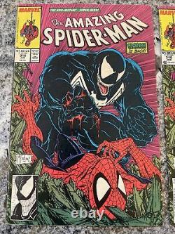 Amazing Spider-Man 316 Lot! (1) Newsstand (2) Reg VF Range Not NM 300 361