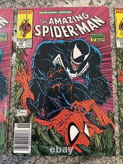 Amazing Spider-Man 316 Lot! (1) Newsstand (2) Reg VF Range Not NM 300 361