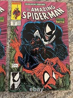 Amazing Spider-Man 316 Lot! (1) Newsstand (2) Reg VF Range Not NM 300 361