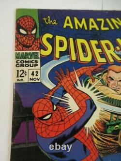 Amazing Spider-man #42 1st Mary Jane Romita 2nd Rhino Fine+ range Silver Age key