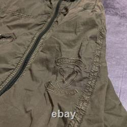 American Eagle Military Zip-up Hoodie Green C-Range Used