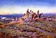 Art Oil Painting Men-of-the-open-range-charles-marion-russell-oil Horseman