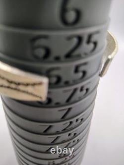 B564 Vintage Southwestern Turquoise Cluster Cuff Bracelet Wide Statement Silver